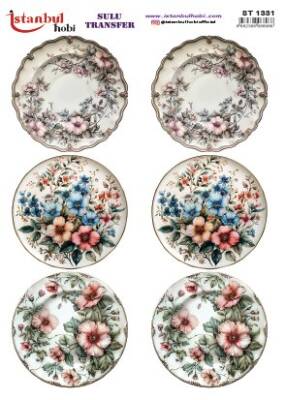 İstanbul Hobi Sulu Transfer 25x35 cm ST 1331 - 1