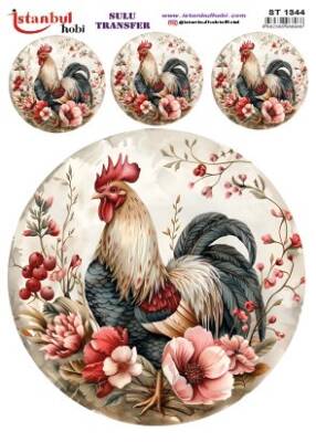 İstanbul Hobi Sulu Transfer 25x35 cm ST 1344 - 1