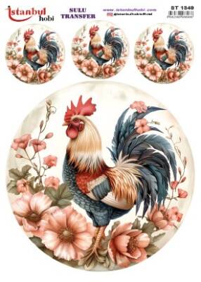 İstanbul Hobi Sulu Transfer 25x35 cm ST 1349 - 1