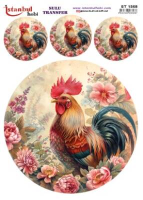 İstanbul Hobi Sulu Transfer 25x35 cm ST 1358 - 1