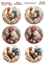 İstanbul Hobi Sulu Transfer 25x35 cm ST 1361 - 1