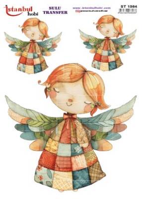 İstanbul Hobi Sulu Transfer 25x35 cm ST 1364 - 1