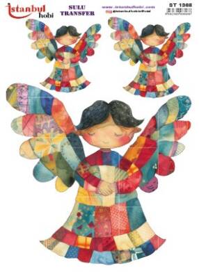 İstanbul Hobi Sulu Transfer 25x35 cm ST 1368 - 1