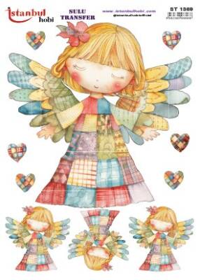 İstanbul Hobi Sulu Transfer 25x35 cm ST 1369 - 1