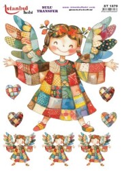 İstanbul Hobi Sulu Transfer 25x35 cm ST 1370 - 1