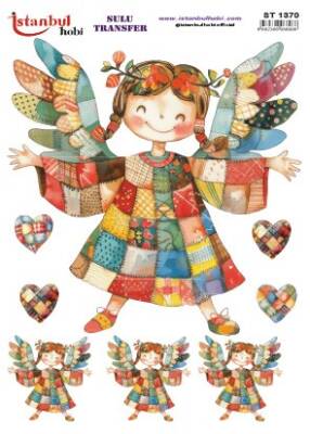 İstanbul Hobi Sulu Transfer 25x35 cm ST 1370 - 1