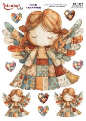 İstanbul Hobi Sulu Transfer 25x35 cm ST 1371 - 1