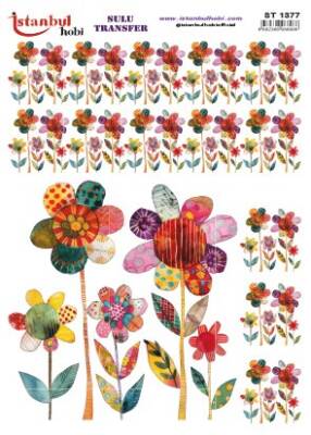 İstanbul Hobi Sulu Transfer 25x35 cm ST 1377 - 1