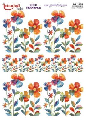 İstanbul Hobi Sulu Transfer 25x35 cm ST 1378 - 1