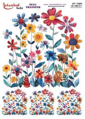 İstanbul Hobi Sulu Transfer 25x35 cm ST 1380 - 1