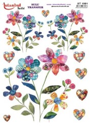 İstanbul Hobi Sulu Transfer 25x35 cm ST 1381 - 1