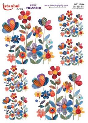 İstanbul Hobi Sulu Transfer 25x35 cm ST 1384 - 1