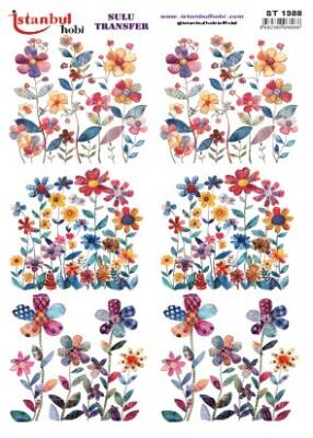 İstanbul Hobi Sulu Transfer 25x35 cm ST 1388 - 1