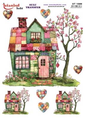 İstanbul Hobi Sulu Transfer 25x35 cm ST 1389 - 1