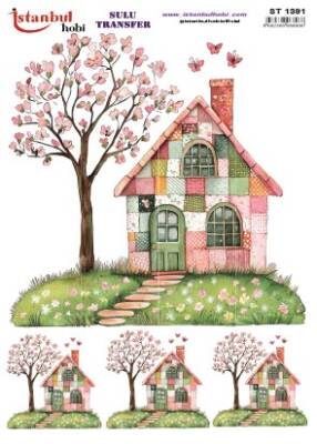 İstanbul Hobi Sulu Transfer 25x35 cm ST 1391 - 1