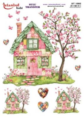 İstanbul Hobi Sulu Transfer 25x35 cm ST 1392 - 1