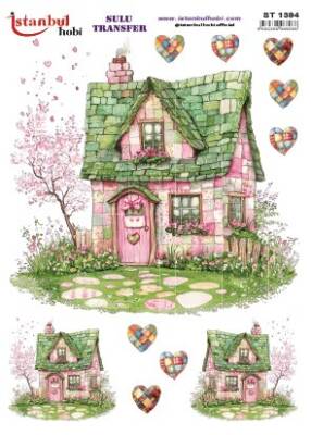 İstanbul Hobi Sulu Transfer 25x35 cm ST 1394 - 1