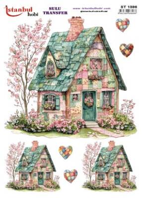 İstanbul Hobi Sulu Transfer 25x35 cm ST 1396 - 1