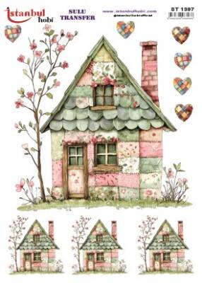 İstanbul Hobi Sulu Transfer 25x35 cm ST 1397 - 1