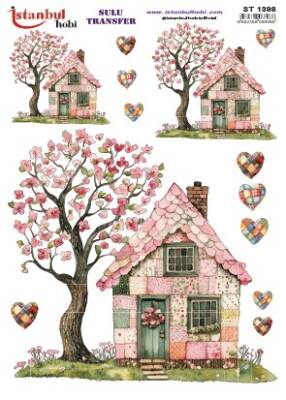 İstanbul Hobi Sulu Transfer 25x35 cm ST 1398 - 1