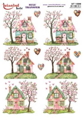 İstanbul Hobi Sulu Transfer 25x35 cm ST 1399 - 1