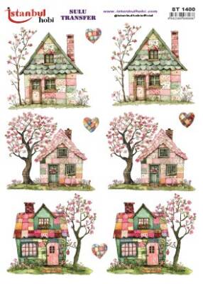 İstanbul Hobi Sulu Transfer 25x35 cm ST 1400 - 1