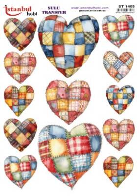 İstanbul Hobi Sulu Transfer 25x35 cm ST 1403 - 1