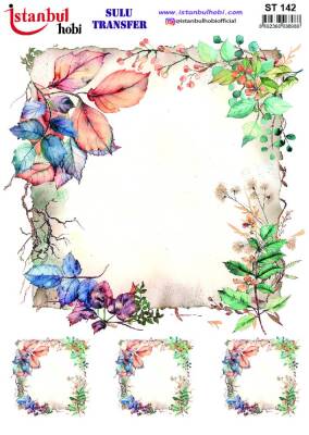 İstanbul Hobi Sulu Transfer 25x35 cm ST 142 - 1