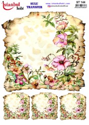 İstanbul Hobi Sulu Transfer 25x35 cm ST 144 - 1