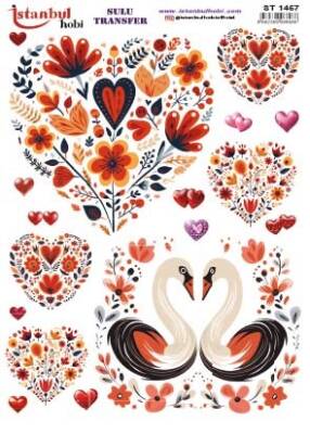 İstanbul Hobi Sulu Transfer 25x35 cm ST 1457 - 1