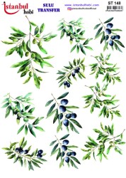 İstanbul Hobi Sulu Transfer 25x35 cm ST 148 - 1