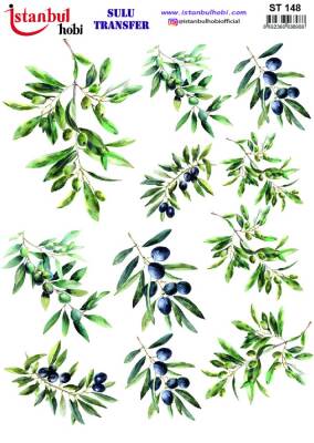 İstanbul Hobi Sulu Transfer 25x35 cm ST 148 - 1