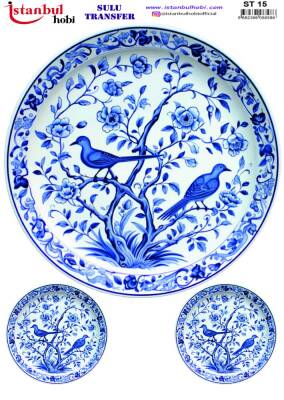 İstanbul Hobi Sulu Transfer 25x35 cm ST 15 - 1