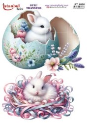 İstanbul Hobi Sulu Transfer 25x35 cm ST 1505 - 1