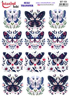 İstanbul Hobi Sulu Transfer 25x35 cm ST 151 - 1