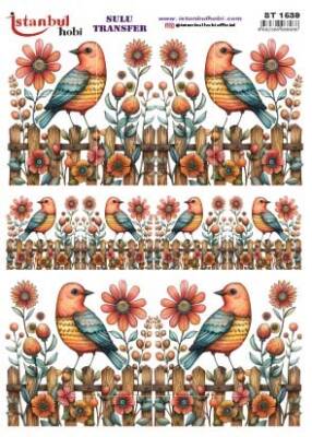 İstanbul Hobi Sulu Transfer 25x35 cm ST 1539 - 1