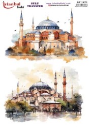 İstanbul Hobi Sulu Transfer 25x35 cm ST 1571 - 1