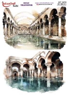 İstanbul Hobi Sulu Transfer 25x35 cm ST 1572 - 1