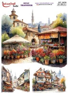 İstanbul Hobi Sulu Transfer 25x35 cm ST 1575 - 1