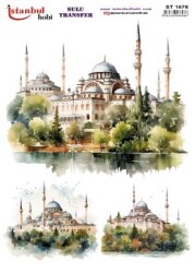 İstanbul Hobi Sulu Transfer 25x35 cm ST 1576 - 1