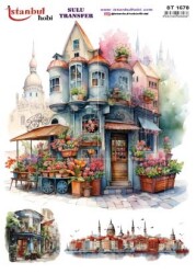 İstanbul Hobi Sulu Transfer 25x35 cm ST 1578 - 1