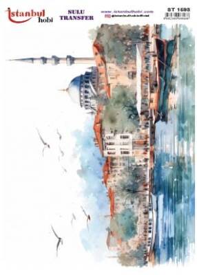 İstanbul Hobi Sulu Transfer 25x35 cm ST 1593 - 1