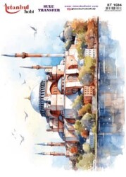 İstanbul Hobi Sulu Transfer 25x35 cm ST 1594 - 1