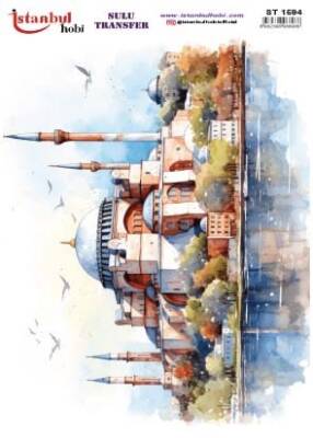 İstanbul Hobi Sulu Transfer 25x35 cm ST 1594 - 1