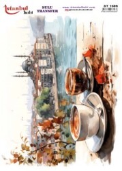 İstanbul Hobi Sulu Transfer 25x35 cm ST 1596 - 1