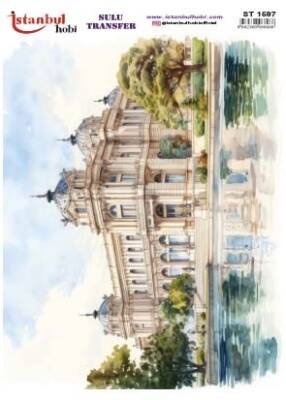 İstanbul Hobi Sulu Transfer 25x35 cm ST 1597 - 1