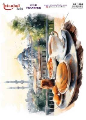 İstanbul Hobi Sulu Transfer 25x35 cm ST 1598 - 1