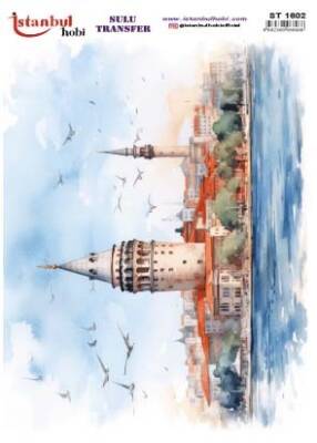 İstanbul Hobi Sulu Transfer 25x35 cm ST 1602 - 1
