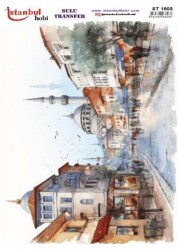 İstanbul Hobi Sulu Transfer 25x35 cm ST 1603 - 1