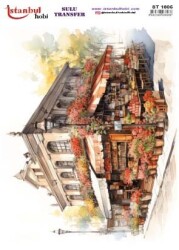 İstanbul Hobi Sulu Transfer 25x35 cm ST 1605 - 1